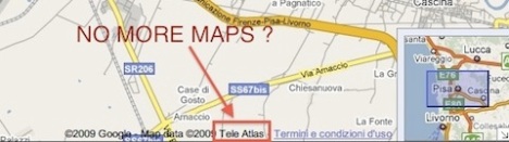 googlemaps no teleatlas 